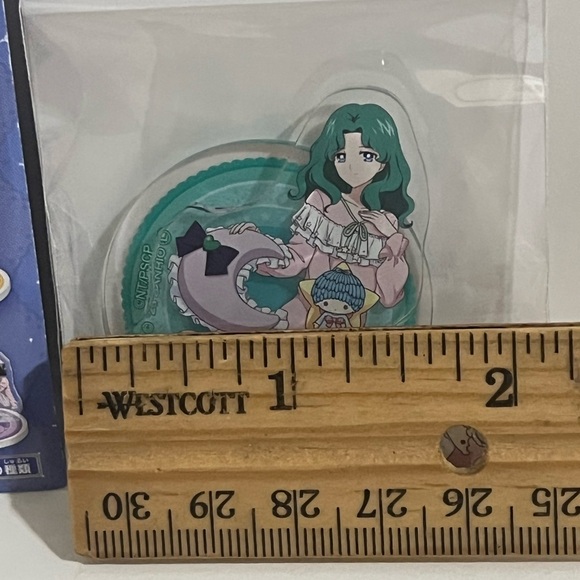 2023 Sailor Moon x Sanrio Small Acrylic Stand - Sailor Neptune/Little Twin Stars - Picture 5 of 5